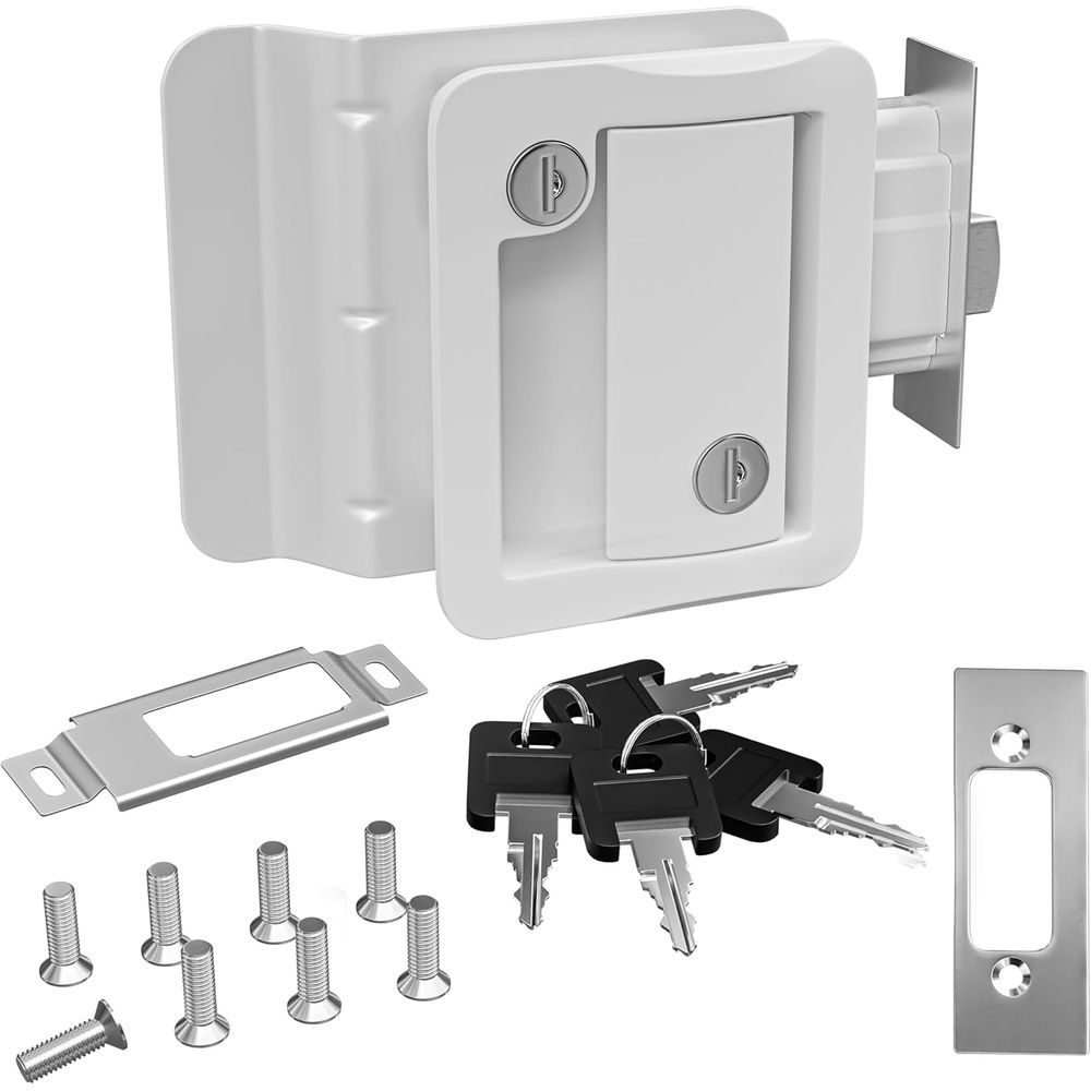 Door Lock - RV Kapı Kilidi Değişimi, Kanatlı Kilit,