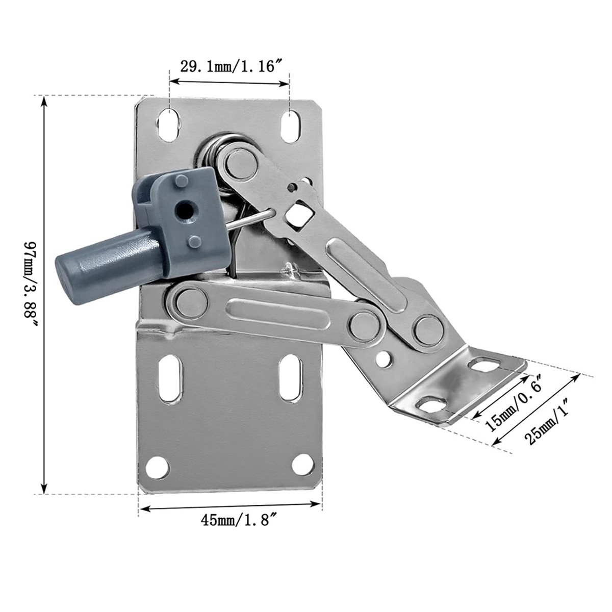 (A02R] 2 Adet 45 Derece Dolap  - Cabinet Hinges incelemesi ve fiyatı
