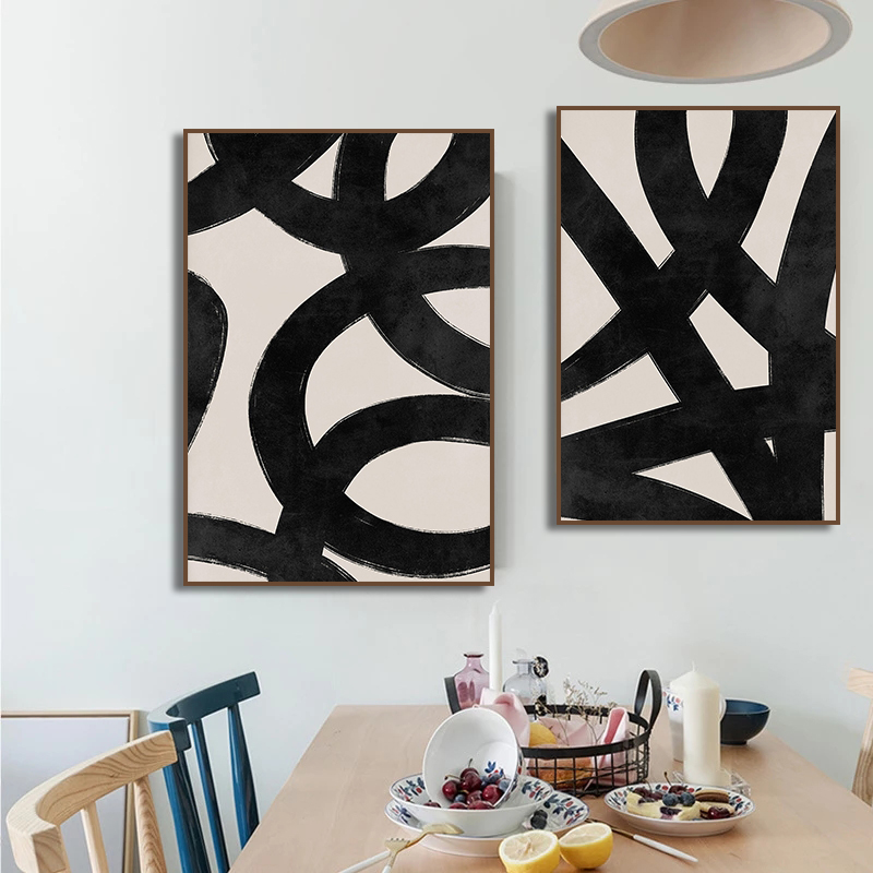 Modern Bej Siyah Çizgiler Fırç - Paint Brush incelemesi ve fiyatı