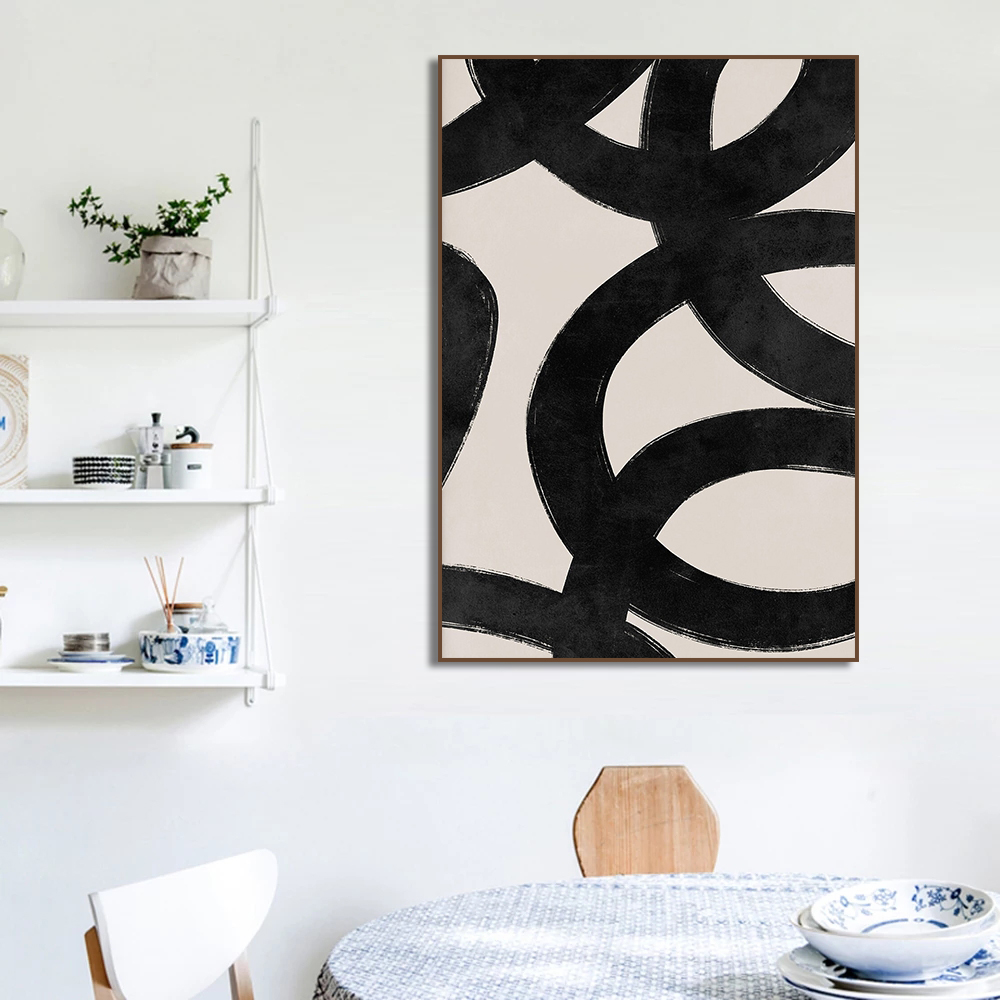 Modern Bej Siyah Çizgiler Fırç - Paint Brush incelemesi ve fiyatı