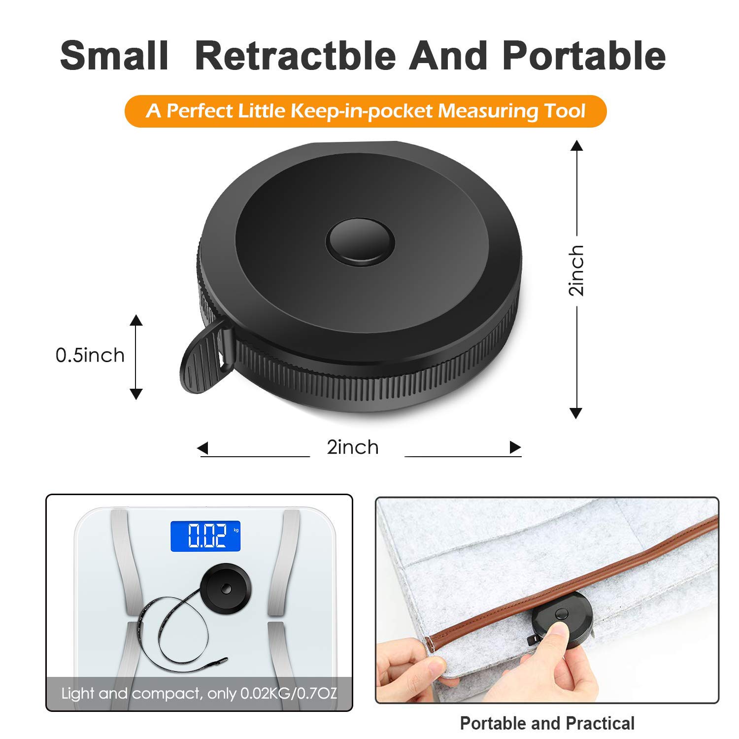 150 cm Mini Mezura Şerit Metre - Tape Measure incelemesi ve fiyatı