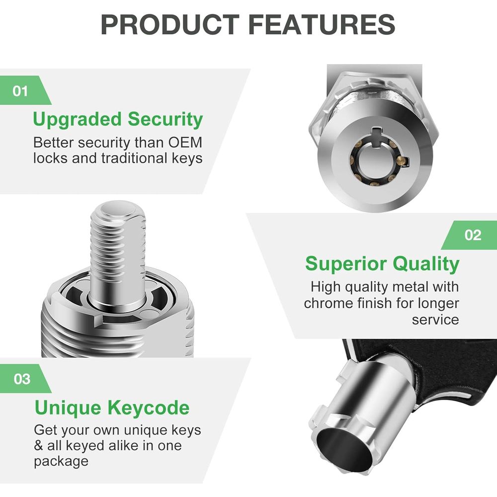 5'li Paket Anahtarlı Dolap Kil - Door Lock incelemesi ve fiyatı