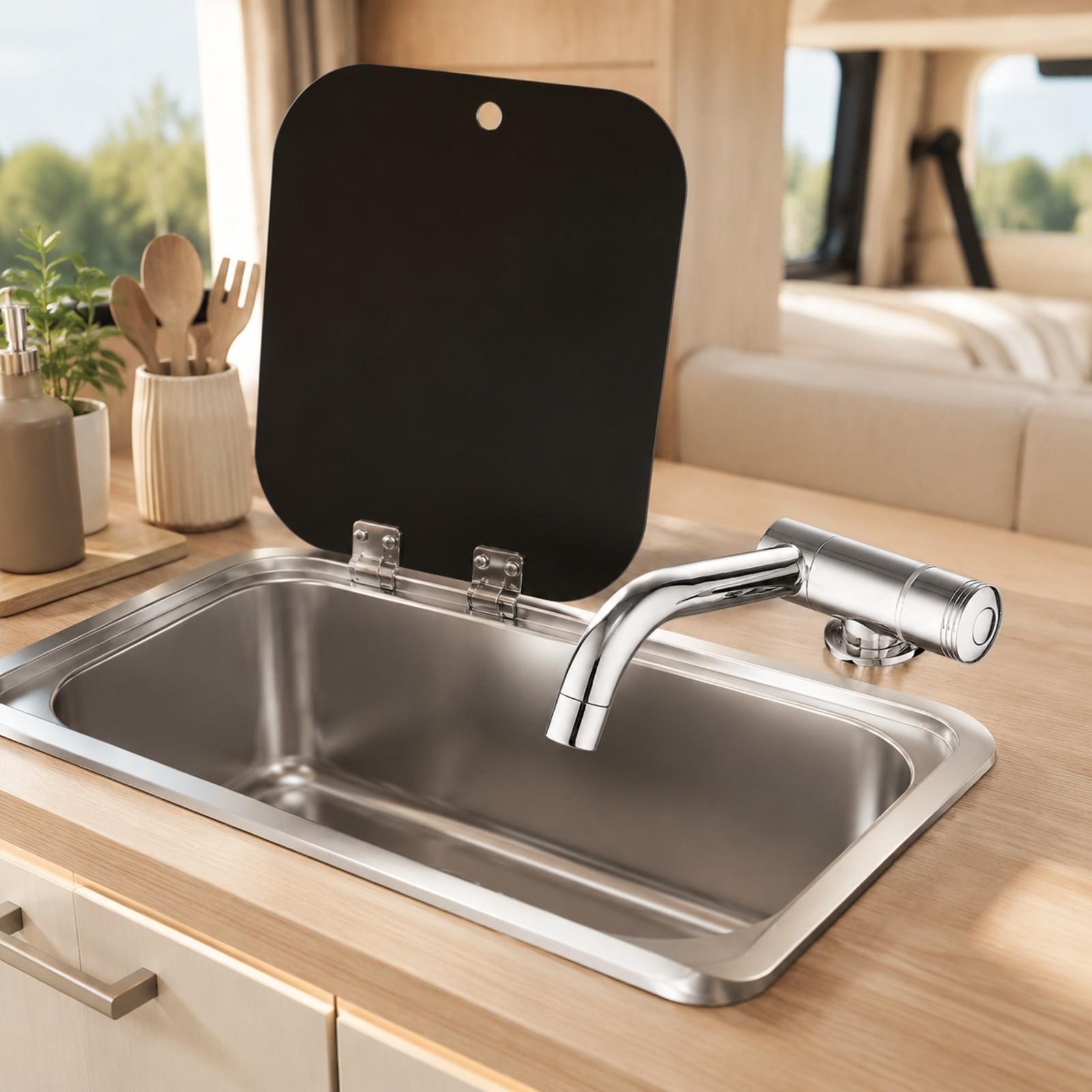 Temperli Cam Kapaklı, Paslanma - Faucet incelemesi ve fiyatı
