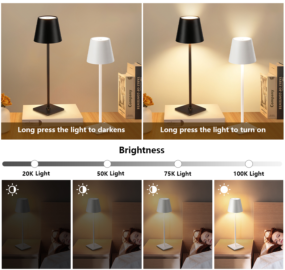 LED şarj edilebilir masa lamba - Light Switch incelemesi ve fiyatı